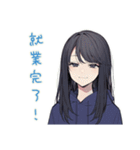 陰キャ女子の推し活バイト★（個別スタンプ：40）