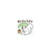 エゾリスの冬（個別スタンプ：6）