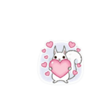 エゾリスの冬（個別スタンプ：8）