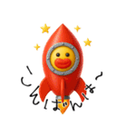 mottoのぷっくりっぷ♡たらこと秋（個別スタンプ：3）