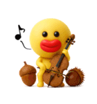 mottoのぷっくりっぷ♡たらこと秋（個別スタンプ：26）