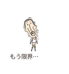 吹き出しの上からひげぽちゃ父さん8（個別スタンプ：33）
