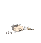 吹き出しの上からひげぽちゃ父さん8（個別スタンプ：35）