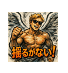 マッスル天使くん【聖なる力】（個別スタンプ：13）