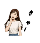 現実逃避、鬱、干物、大人女子、引きこもり（個別スタンプ：27）