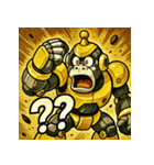 ゴリロボットくん（個別スタンプ：8）
