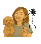何か鼻につく女(ムカつくけど超便利返信)（個別スタンプ：8）