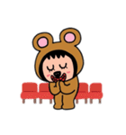 ポポベア、色んなスポーツに参加！（個別スタンプ：26）