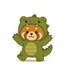 レッサーパンダ日常スタンプ第4弾（個別スタンプ：16）