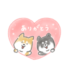 ゆるいろわんわん（柴犬）（個別スタンプ：2）