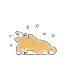 ゆるいろわんわん（柴犬）（個別スタンプ：30）