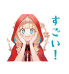 赤ずきんのほっこり秋（個別スタンプ：30）