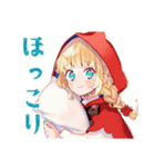 赤ずきんのほっこり秋（個別スタンプ：39）