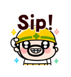 飛び出す！インドネシアおやじ君（個別スタンプ：6）