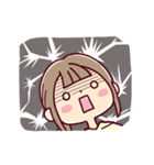 動く*娘ちゃん* いろいろ限界（個別スタンプ：10）