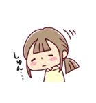 動く*娘ちゃん* いろいろ限界（個別スタンプ：12）