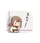 動く*娘ちゃん* いろいろ限界（個別スタンプ：20）