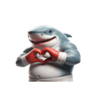 サメボクサーの爆笑日常,（個別スタンプ：8）