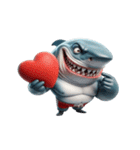 サメボクサーの爆笑日常,（個別スタンプ：25）