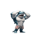 サメボクサーの爆笑日常,（個別スタンプ：26）