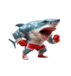 サメボクサーの爆笑日常,（個別スタンプ：29）