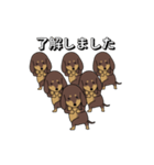 極・激しく尻尾をふるダックス 2（個別スタンプ：6）