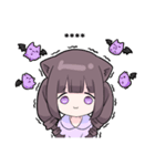メンヘラっ子9(るなVer.)カスタム（個別スタンプ：35）