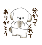 犬さん 2025 「リアクション」（個別スタンプ：8）