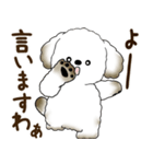 犬さん 2025 「リアクション」（個別スタンプ：16）
