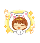 幸せ女神ゆかりん大好き（個別スタンプ：14）