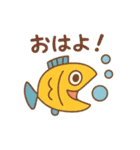 ゆるっと動物 パステル風（個別スタンプ：24）