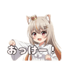 拳で戦うみなみちゃんスタンプ（個別スタンプ：6）