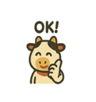 張り子牛の日常スタンプ（個別スタンプ：16）
