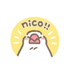 文鳥さんたちの日常会話（個別スタンプ：7）