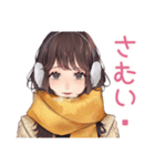 ガーリー女子の秋♡普段使い（個別スタンプ：30）