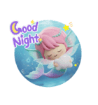 【Mermaid's Mumu】Line stickers（個別スタンプ：5）