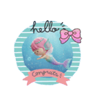 【Mermaid's Mumu】Line stickers（個別スタンプ：7）