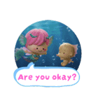 【Mermaid's Mumu】Line stickers（個別スタンプ：8）