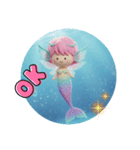 【Mermaid's Mumu】Line stickers（個別スタンプ：9）