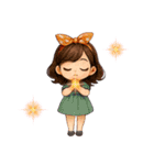 いろんなかわいい女の子たち♡（個別スタンプ：1）