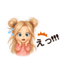 いろんなかわいい女の子たち♡（個別スタンプ：5）