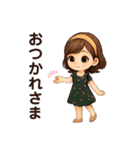 いろんなかわいい女の子たち♡（個別スタンプ：12）