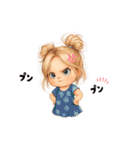 いろんなかわいい女の子たち♡（個別スタンプ：20）