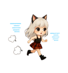 いろんなかわいい女の子たち♡（個別スタンプ：25）