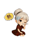 いろんなかわいい女の子たち♡（個別スタンプ：26）