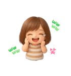 いろんなかわいい女の子たち♡（個別スタンプ：31）