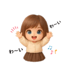 いろんなかわいい女の子たち♡（個別スタンプ：32）