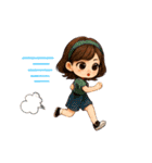 いろんなかわいい女の子たち♡（個別スタンプ：39）