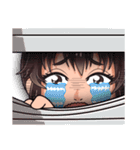 オモシロウーマンズ（個別スタンプ：17）