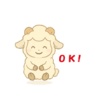 【睡眠応援】ふわふわ羊のちびキャラ（個別スタンプ：10）